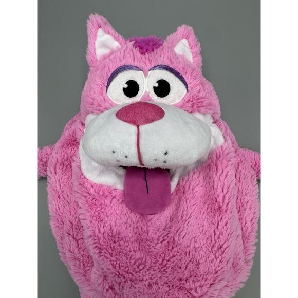 2013 Tummy Stuffers Pink Cat Jay Play Plush Stuffed Animal Holder Storage 15” - Picture 2 of 11